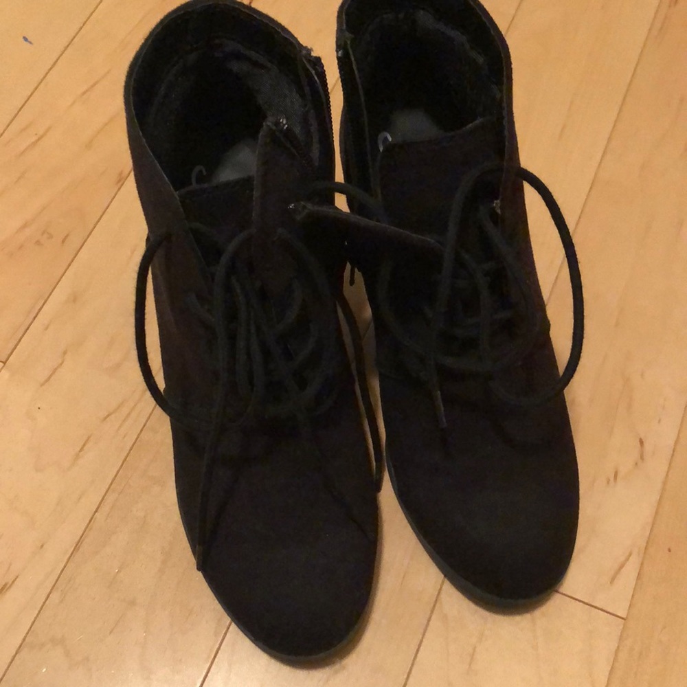 Black booties